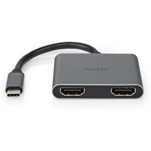 USB_MULTI_Port_Adapter_USB_C_M_2X_HDMI_0_10_M_NP_PVC_BK