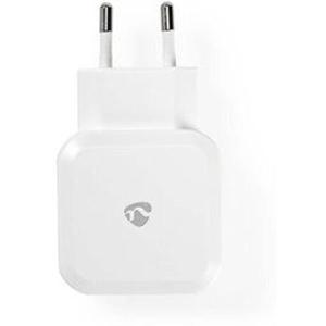 Wandoplader_4_8_A_2_Outp_USB_A_WH