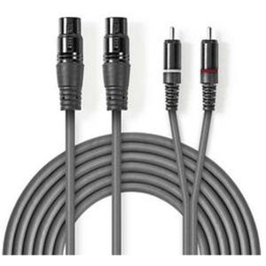 XLR_Audio_Cable_2X_XLR_3_PINS_F_2X_RCA_M_1_5m_Grey