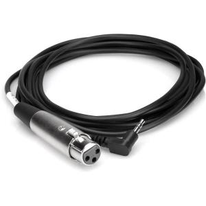 XVM_110F_Camc_mic_cable_XLR3F_To_R_Angle_3_5mm_TRS_10FT