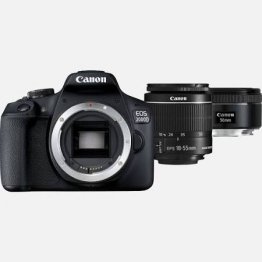 Canon EOS 2000D 18-55 IS + 50 1.8S